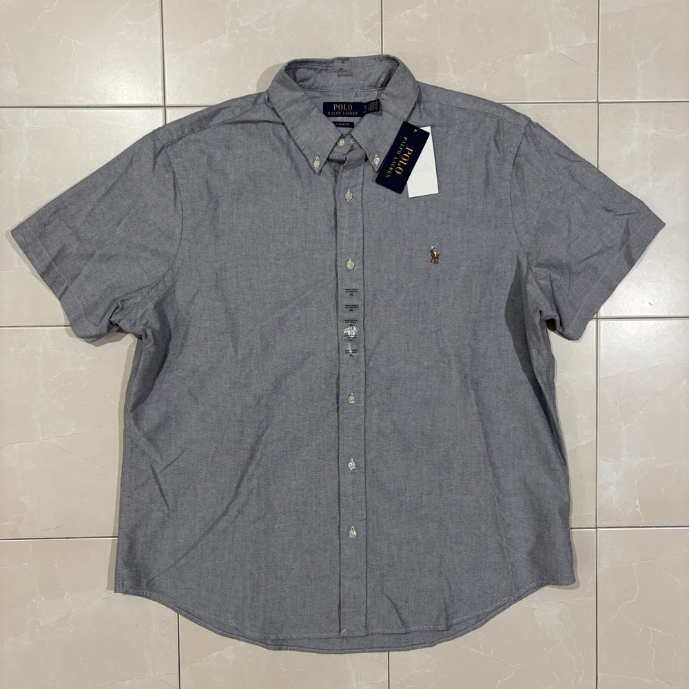 Vintage Polo Ralph Lauren OCBD Button Down Shirt Men's XL NEW $115 MSRP Flesh